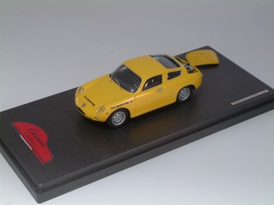 Fiat Abarth 1000 bialbero 1961 stradale giallo con motore - Standard Built 1:43 